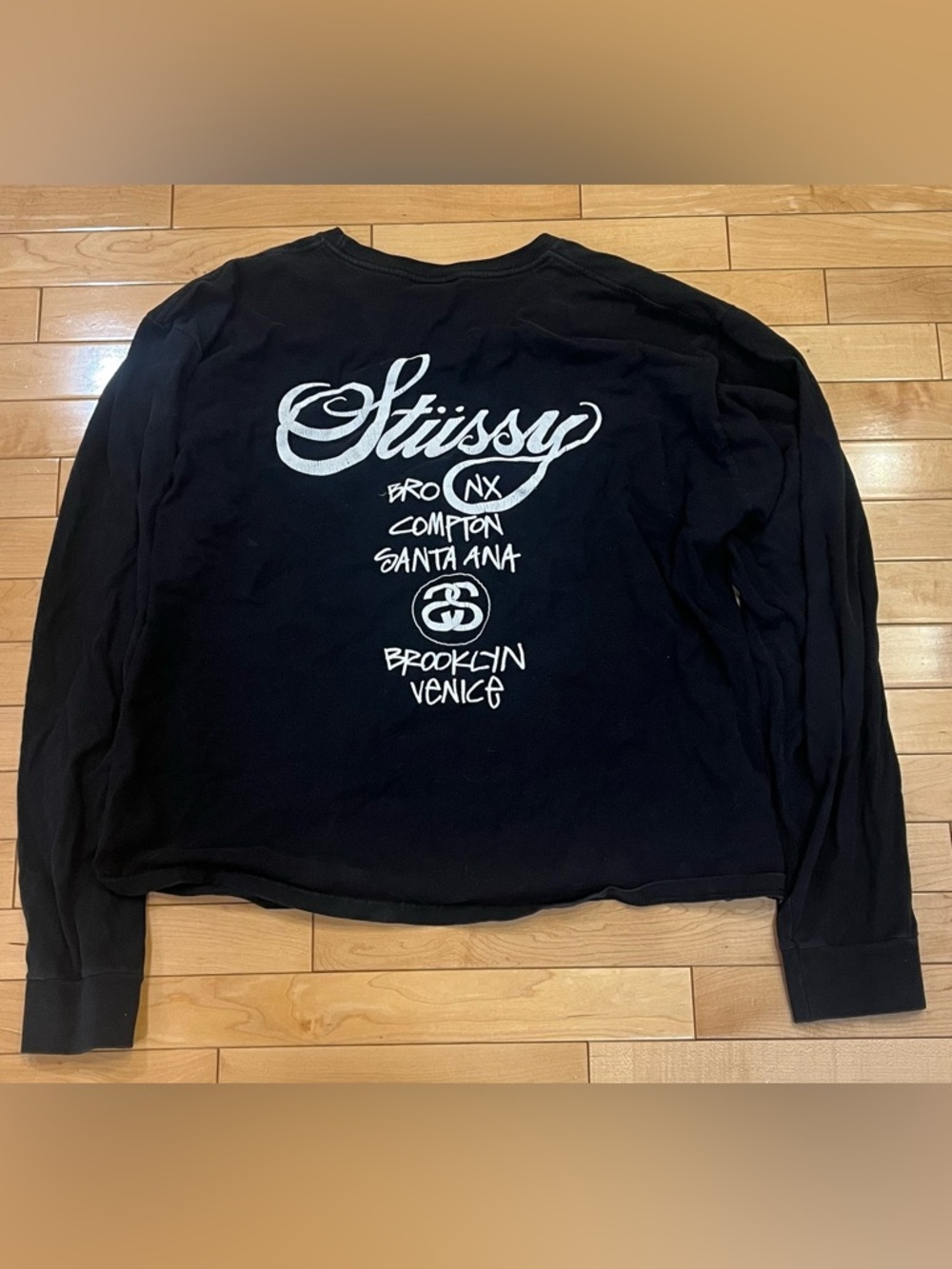 Stussy World Tour - Size XL - LS T-Shirt - Picture 6 of 7